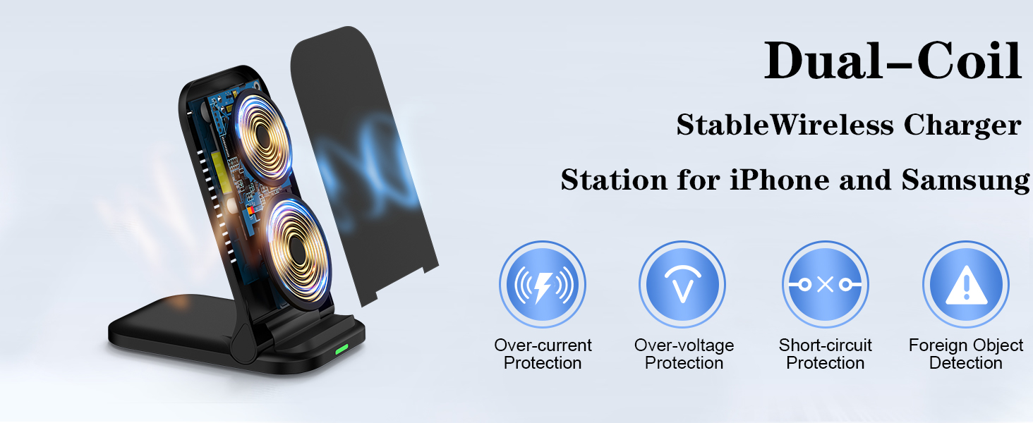 iphone 16 wireless charger fast charging with wall plug