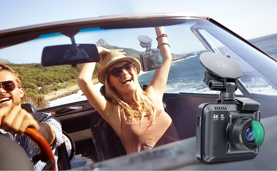 R2-4K PRO dual dash cams circular polarizing Lens cpl accessories 