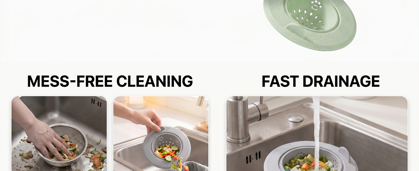 Silicone Sink Strainer
