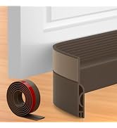 Beoguy Door Draft Stopper, Adjustable Door Sweep for Bottom of Doors, Under Door Gap Filler for E...