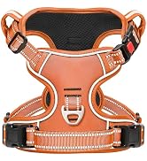 Timos Dog Harness Small Sized, No Pull Pet Harness with Neck Lockable Snap, No Choke Front Clip R...