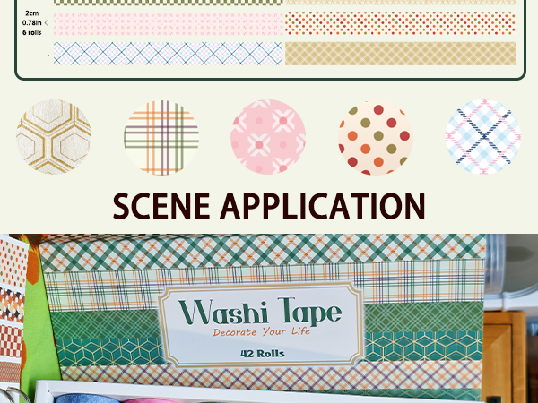 book washi tape
