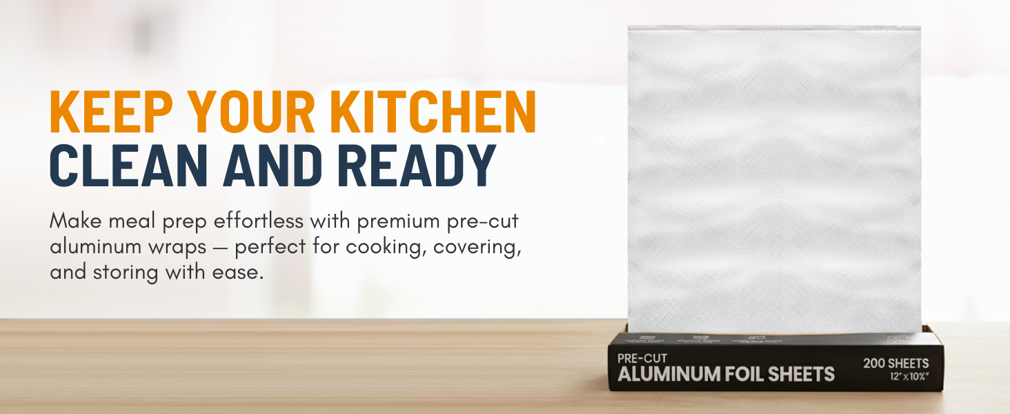 aluminum foil for baking aluminium foils aluminum foil sheets 200 count