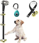[Upgraded] Puppy Bells Dog Doorbells for Door Knob/Potty Training/Go Outside-Dog Bells for Puppie...