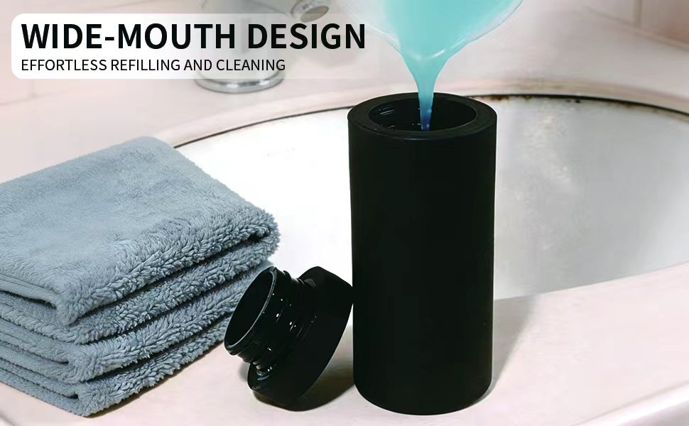 glass dish soap dispenser for kitchen