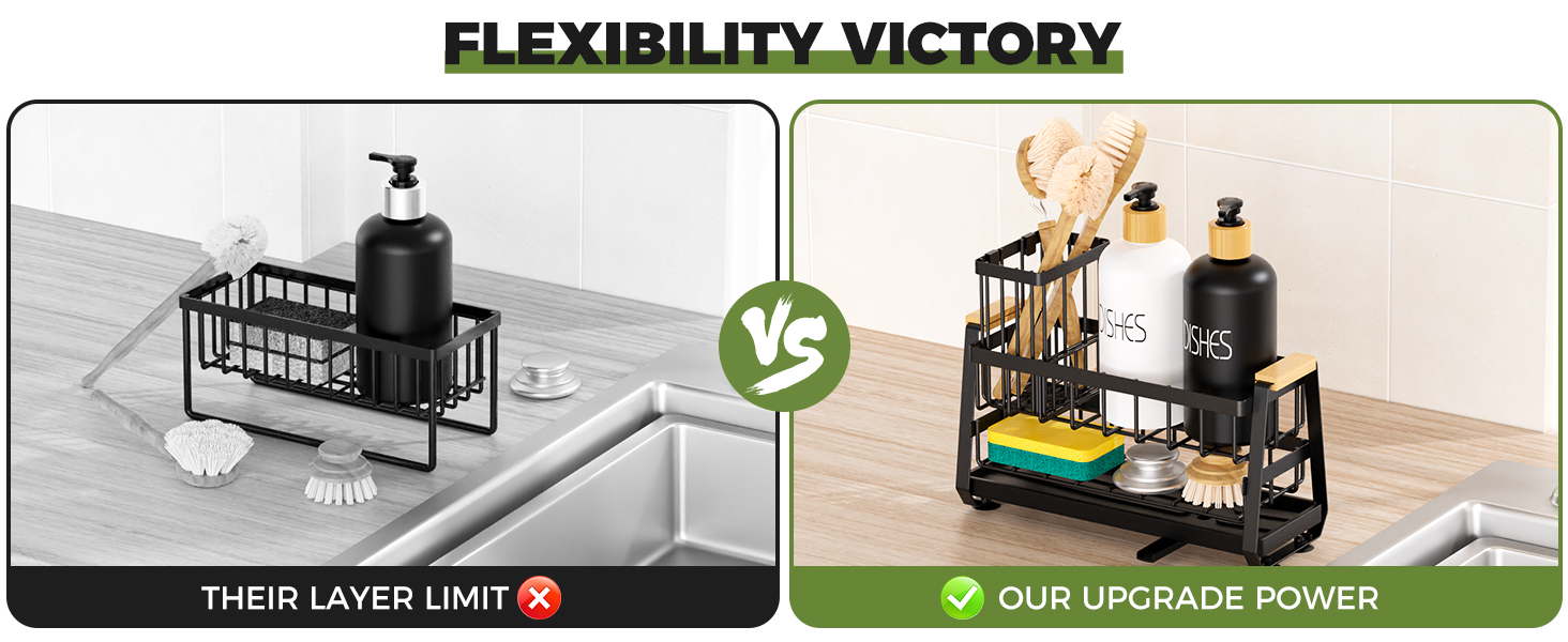 kitchen sink sponge holder