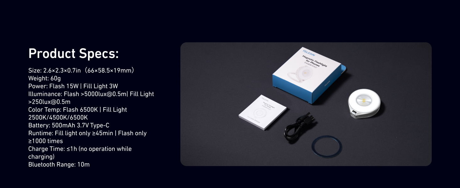 selfie light for iphone magnetic