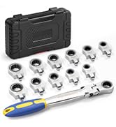 Flex Head Ratcheting Combination Wrench Set