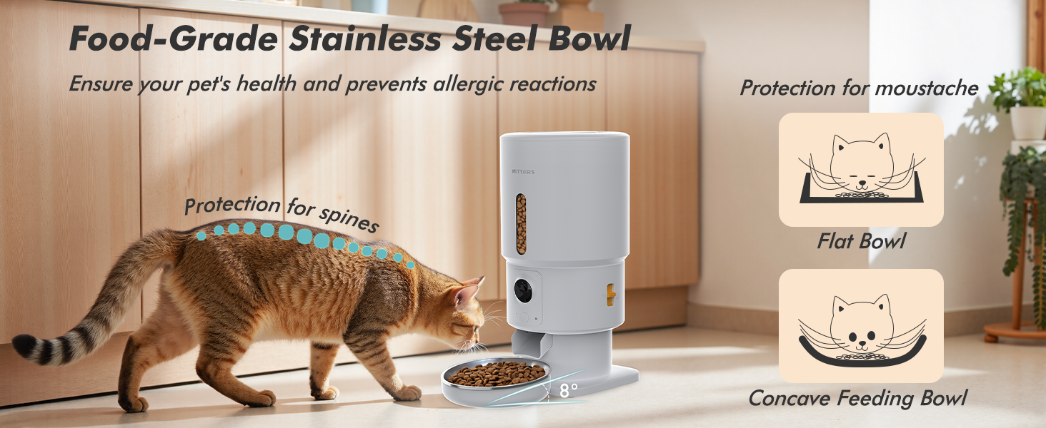 automatic cat feeder cat food dispenser automatic dog feeder cat automatic feeder pet feeder-p-15