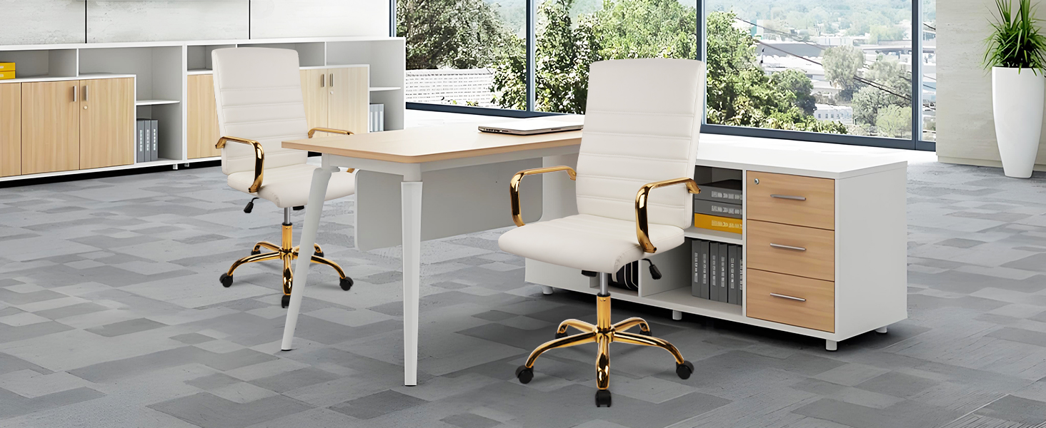 Leather Executive Computer Desk Chairs