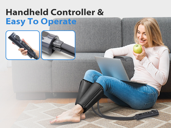 sequential compression device for legs