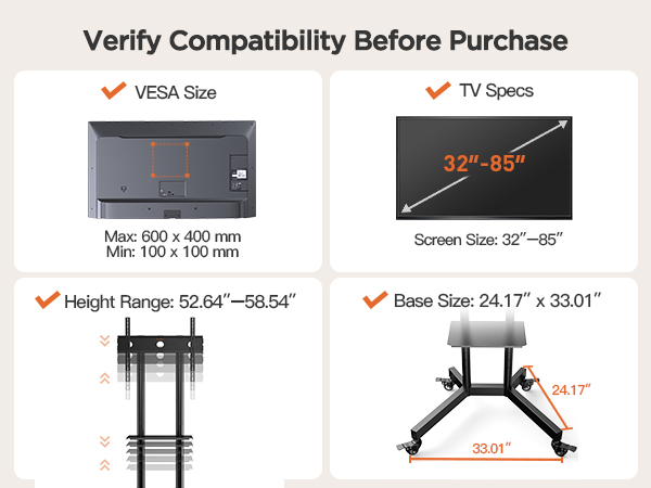 portable tv stand
