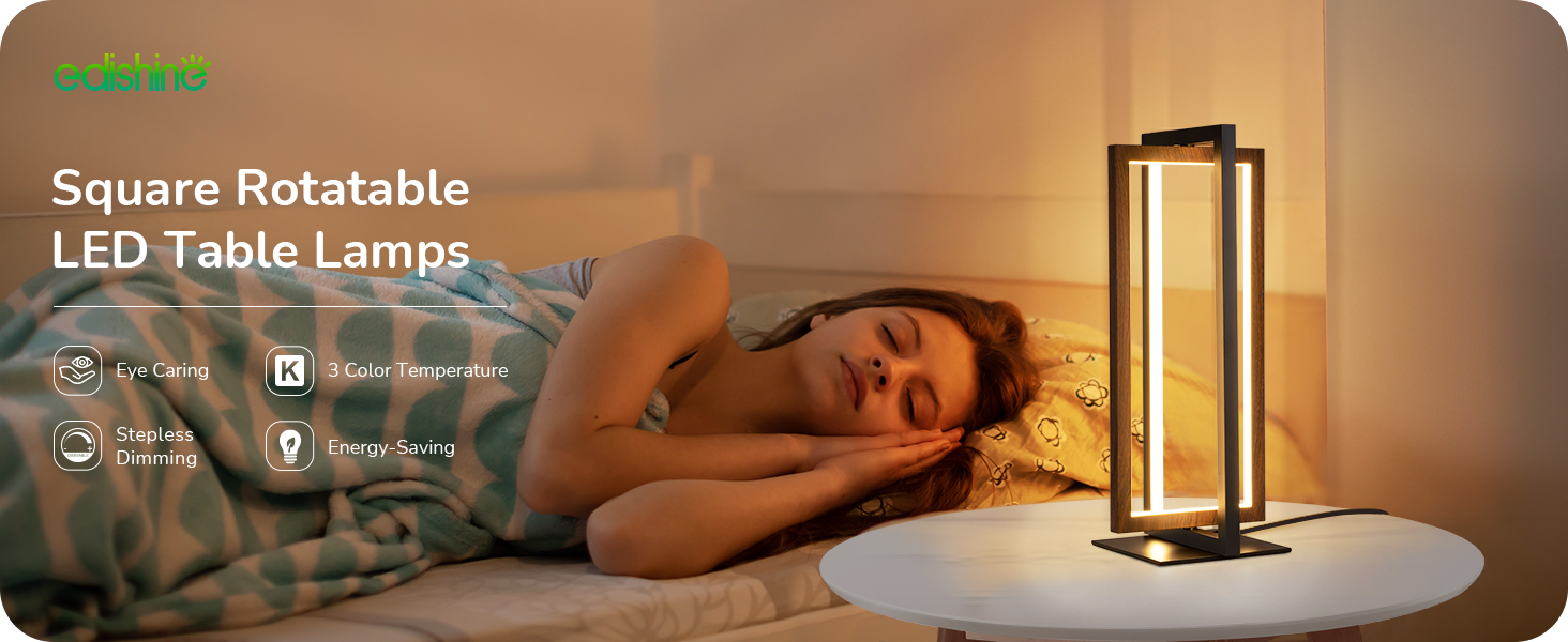Minimalist LED Bedside Table Lamp