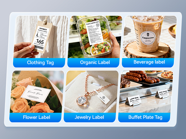 niimbot b1 label maker for small business