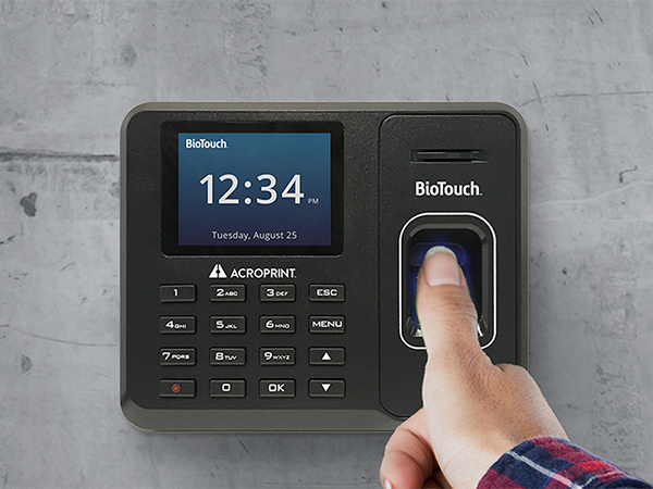 Payroll time clock