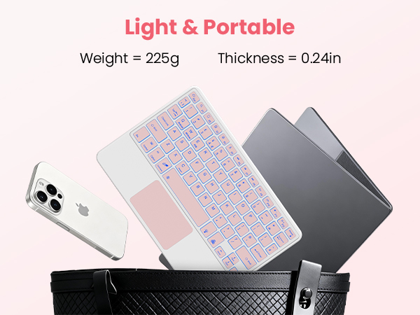 mini wireless keyboard bluetooth keyboard for phone ipad 7th gen keyboard and mouse