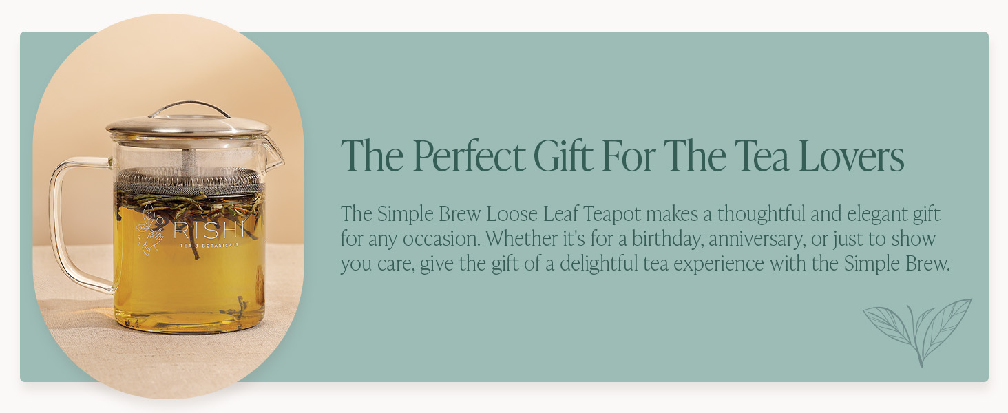 simple brew glass teapot brewing device preparation for tea boiling water easy to clean vessel