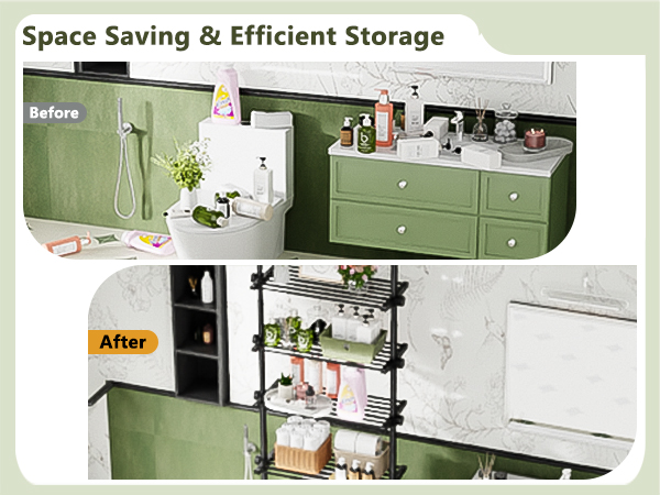 Over The Toilet Storage organizer