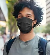 TeNice Face Masks Disposable 100 Pack, 4 Ply ASTM Level 3 Medical Grade, FSA/HSA Eligible, Breath...