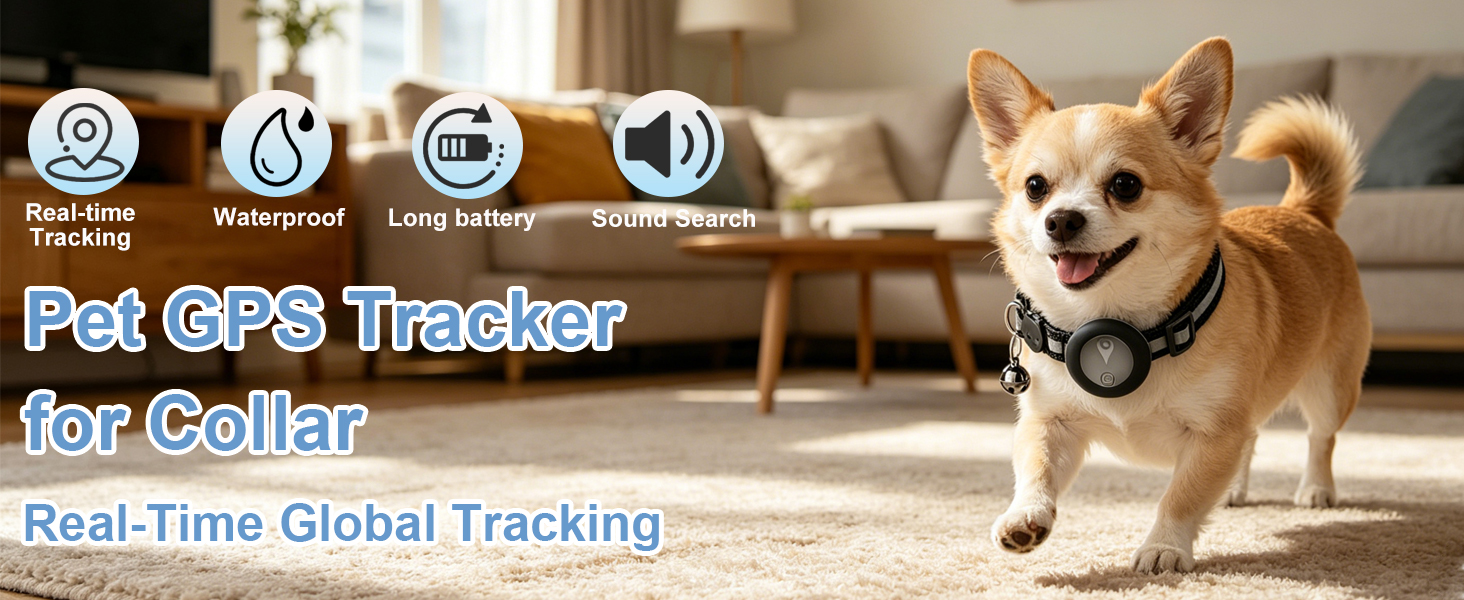 cat tracking collar with gps iphone