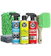 Wontolf Car Wash Kit with Car Wash Soap Shampoo, Interior Cleaner, Tire &amp; Wheel Cleaner, Drying T...