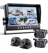 eRapta 1080P Wired Backup Camera System Kit,9