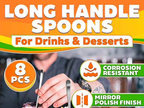 cocktail spoon cocktail spoon long handle long tea spoons coffee stir spoons stir spoons teaspoon