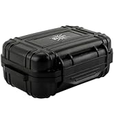 Linsoul Kiwi Ears SONICAP Waterproof Earbud Case,Hard Protective IEM Storage Box with EVA Lining,...