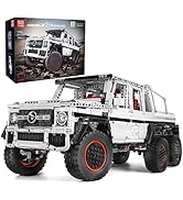 Mould King 13061 Off-Road Pickup Trucks Building Kits Toy, 6x6 MOC Building Blocks Model Off-Road...