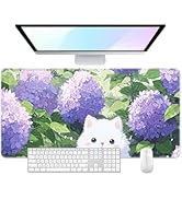 Desk Pad, Large Mouse Pad, 32" x 16" XXXL Extended Gaming Mousepad, Desktop Decor Desk Mat, Men W...