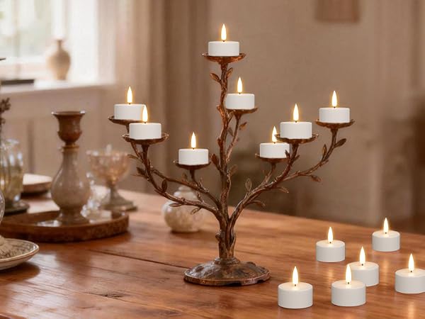rechargeable tea lights