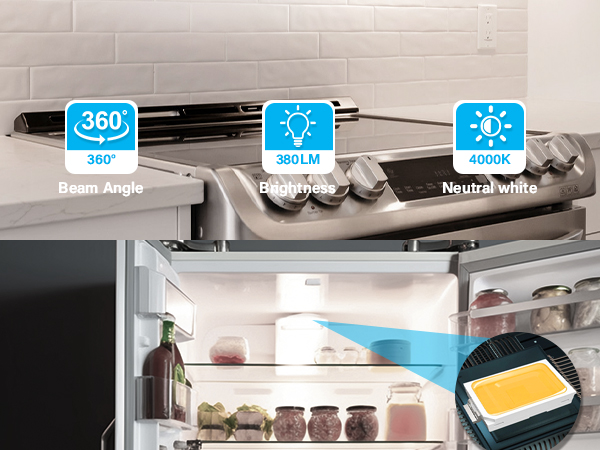 under microwave light bulb