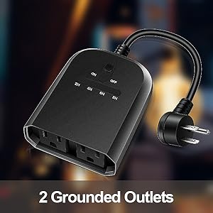 Outdoor dimmer for string lights