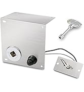 GRISUN Fire Pit Gas Burner Spark Ignition Kit, Gas Control Kit for Indoors Outdoors, Including Ga...