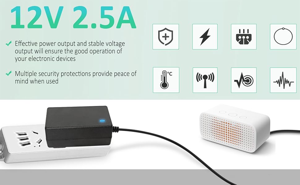 12V 2.5A Power Supply