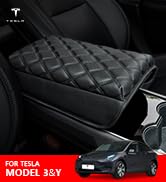 tesla center console armrest cover