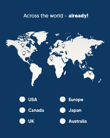 KICHLY&amp;amp;#39;s Global Reach, across the world already