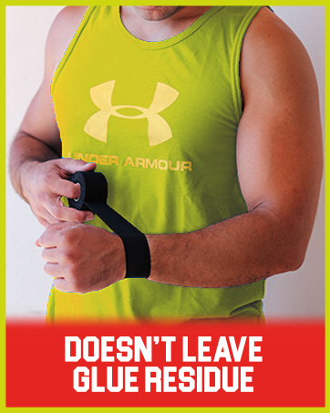 Doesn't leave glue residue