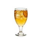 Libbey Classic Goblet Party Glasses, 16.25-ounce, Set of 12