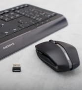 Cherry Gentix Wireless Keyboard and Mouse Set Combo for Desktop - Full Size For Computer Desktop ...