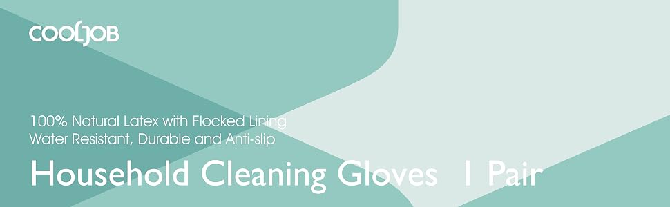 Green Household Cleaning Gloves