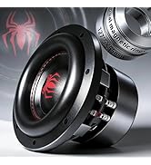 WDiYA 10" Subwoofer 2000 Watt Max Power Dual 4 Ohm Car subs