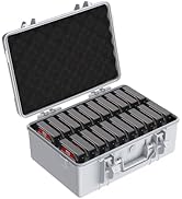ORICO 3.5" 20-Bay HDD/SSD Multi-Protection Storage Suitcase with Foam Hard Case, Shockproof, Anti...