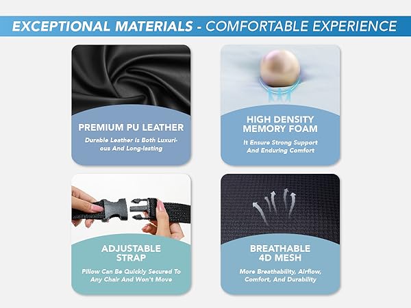 Car back support ensures ultimate comfort for the driver during long-time driving