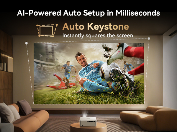 Projector, projector with wifi and bluetooth, 4k projector, movie projector, projector for bedroom