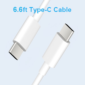 6.6ft type c cable