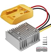 RVBOATPAT Step Down Converter for 20V to 12V Adapter Power Wheel Battery Adapter DC 12V 20A 240W ...