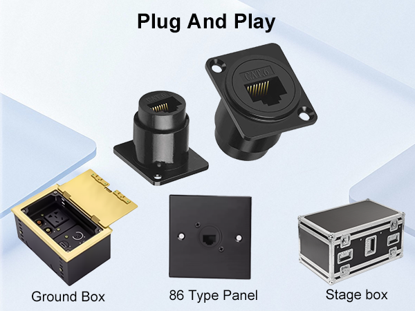 RJ45 Panel Mount Adapter