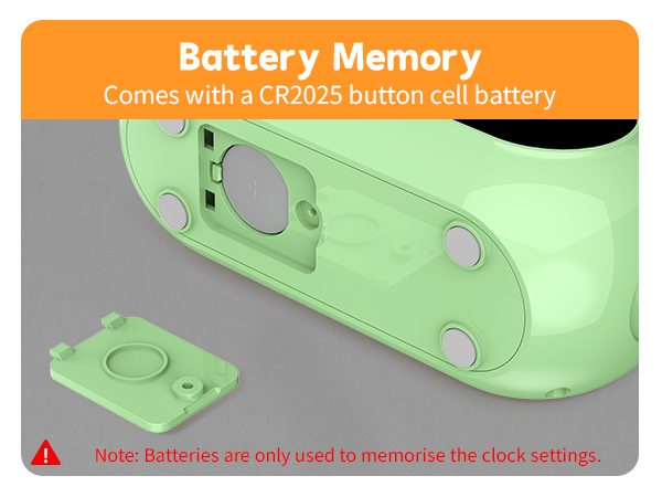 Digital Clocks with Memory Function
