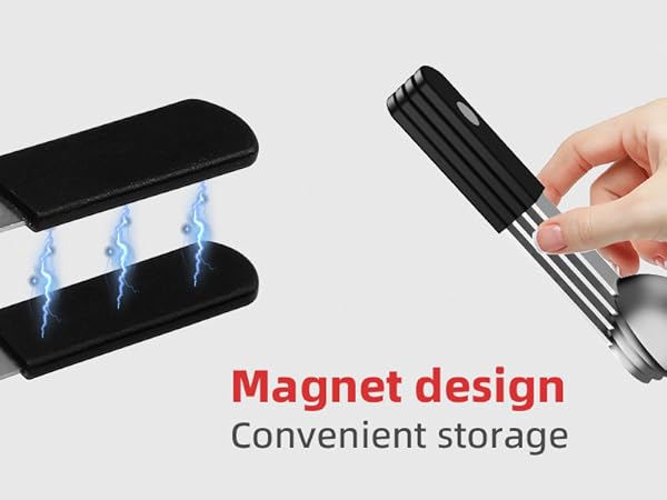 magnetic measuring cups